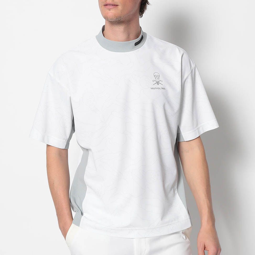 MARK&LONA Two Lives Mock Neck Top MARK & LONA - Cray Mock Neck