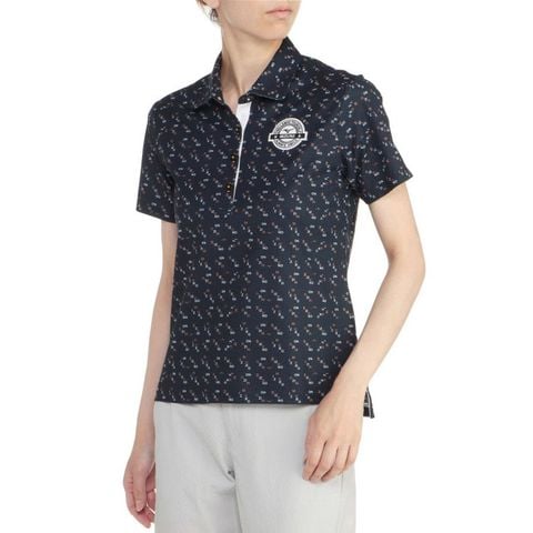 Áo golf nữ tay ngắn E2MA220914 QUICK DRY MIZUNO LOGO POLO SHIRT | Mizuno