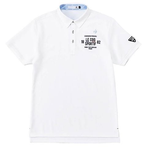 Áo golf tay ngắn nam QGMVJA02-WH00 | Le Coq Sportif