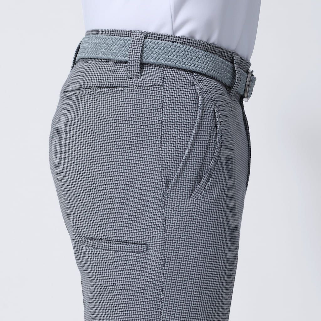 Quần dài golf nam 81152 Houndstooth nhiều túi | FJ