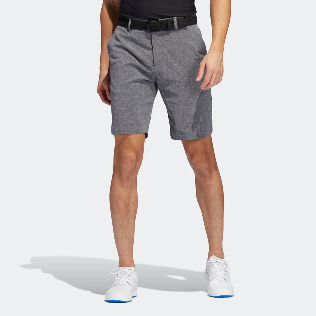 Quần Shorts golf nam ADIDAS CROSSHATCH HA1462 BLACK/WHITE