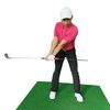 Que nối dài gậy golf canh line vuông góc khi tập swing và putting