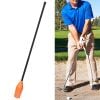 Que nối dài gậy golf canh line vuông góc khi tập swing và putting