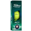 Hộp 12 bóng golf AVX 3 lớp vàng 2024 | Titleist