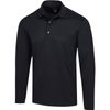 Áo golf nam tay dày G7S22K980_BLK LONG SLEEVE FREEDOM PIQUE POLO - Bla