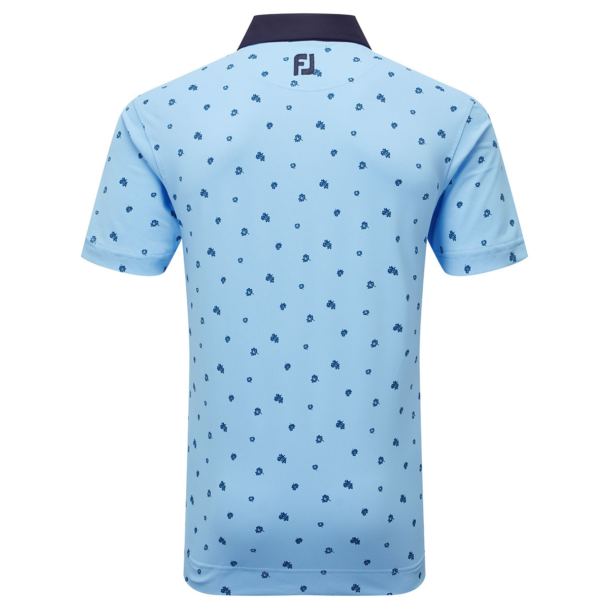 o Footjoy Scattered Floral Stretch Pique Self Collar 82242