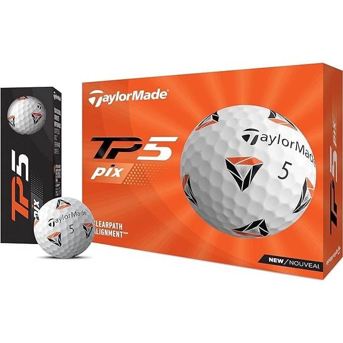 Hộp 12 bóng golf TP5 PIX 2.0 GLB (2021) | TaylorMade | SALE THÁNG 5.20