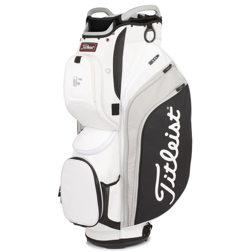 Túi gậy golf CART 15 WHITE/BLACK/GREY TB22CT8-102 2.9kg | Titleist