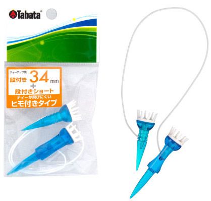 Tee golf nhựa Stepped Lift Tee with String set 2 | Tabata