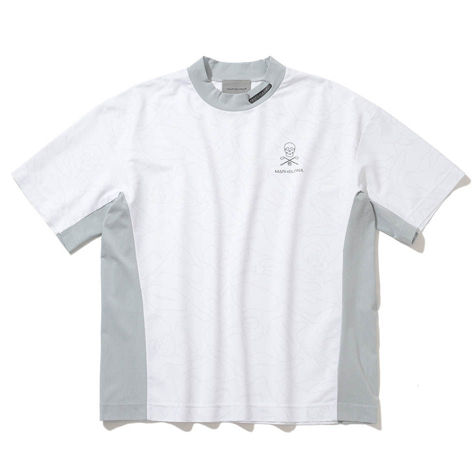 Áo thun nam cổ tròn tay ngắn OLC Mock Tee MXM-4B-AA02 White | MARK & L