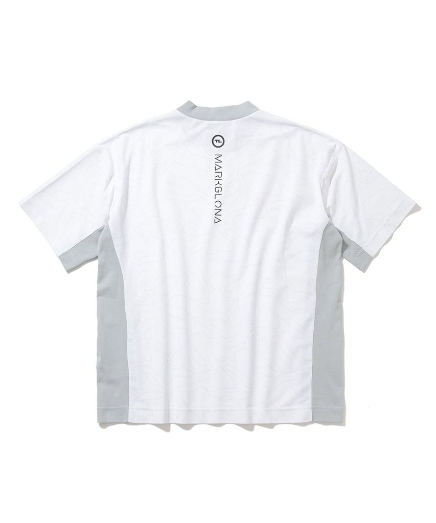 Áo thun nam cổ tròn tay ngắn OLC Mock Tee MXM-4B-AA02 White | MARK & L
