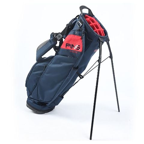 Túi gậy golf DIRECT BAGS HOOFER14 231 DOUBLE STRAP CARRY BAGS NAVY/RED 36416-104 | PING