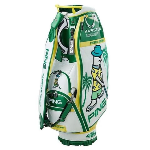 Túi gậy golf GOLF BAG CB-N2301 36908-101 WHITE/GREEN | PING