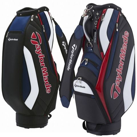 Túi gậy golf N92883 BK/RD/NV 3.3kg | Cart bag 2MSCB-TD267 | Taylor Made