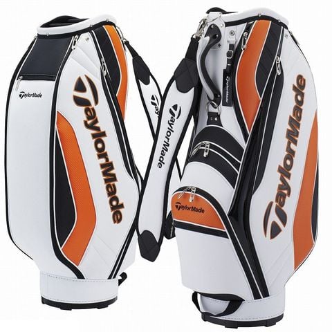 Túi gậy golf N92881 WH/BK/OG 3.3kg | Cart bag 2MSCB-TD267 | Taylor Made