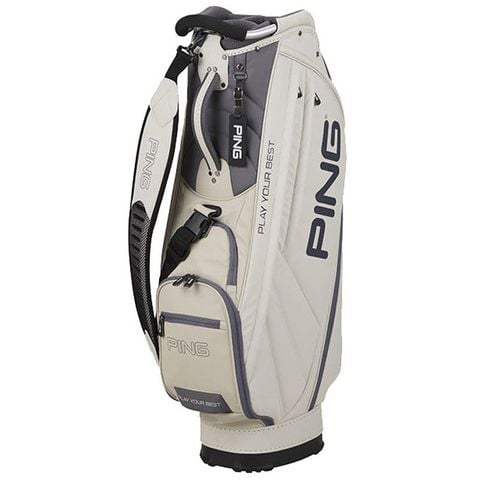 Túi gậy golf CB-P221 SOFT PU IVORY 36231-102 | PING