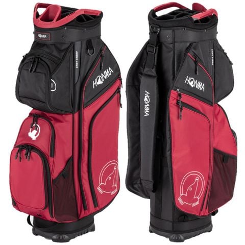 Túi gậy golf CB2125 nhẹ 14 ô Red/Black 2.7 kg | HONMA