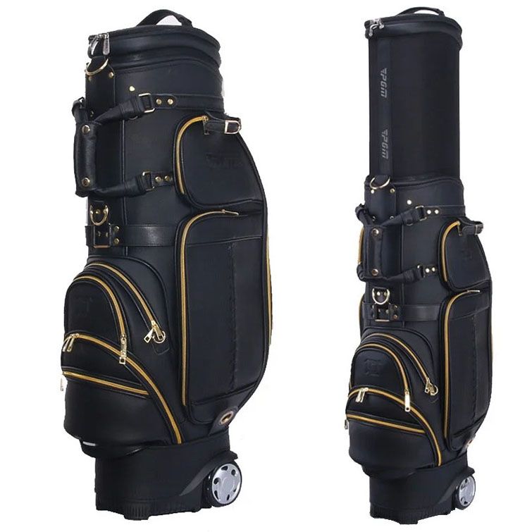 Túi gậy golf da cao cấp kết hợp travel bag QB043 5kg | PGM