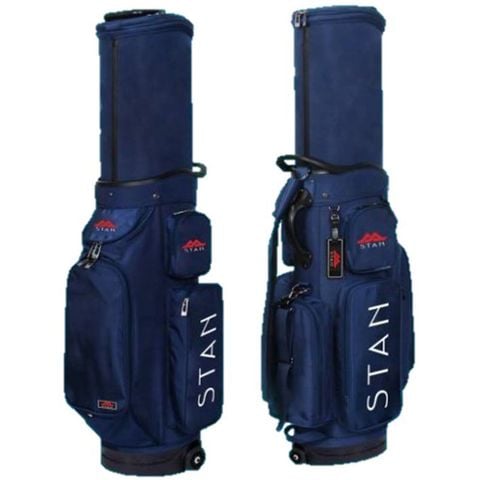 Túi gậy golf form cứng có bánh xe 95088-01 màu Xanh Navy | Stan