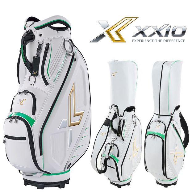 Túi gậy golf GGC-X140 màu trắng gold 3.9kg 5 ô | XXIO