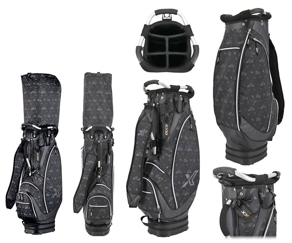 Túi gậy golf XXIO INNOVATIVE LT. WEIGHT CADDY BAG (GGC-X117) - BLACK (