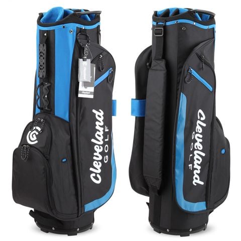 Túi gậy golf SMU Cartbag GGC-19018i Đen/Xanh 1.9kg 14ô | Cleveland