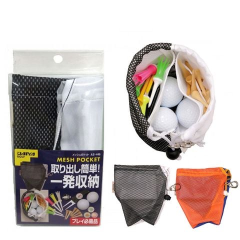 Túi lưới đựng phụ kiện golf Mesh pocket AS-446 | DAIYA