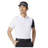 Áo golf nam tay ngắn Diagonal Block S/S Polo 2MSPO-UN618 WHITE M13157 | TaylorMade