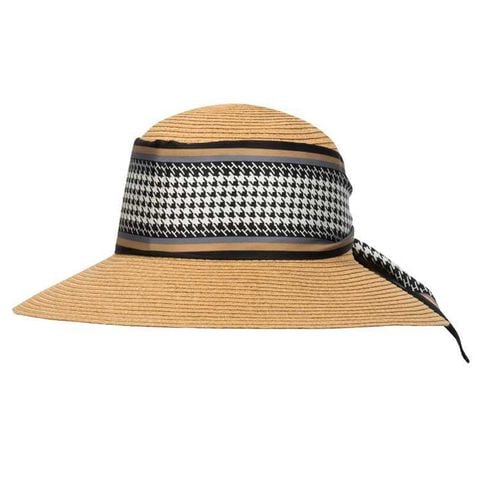 Mũ rộng vành nữ Ladies' Straw Hat (Brown) GAH-21084i | XXIO