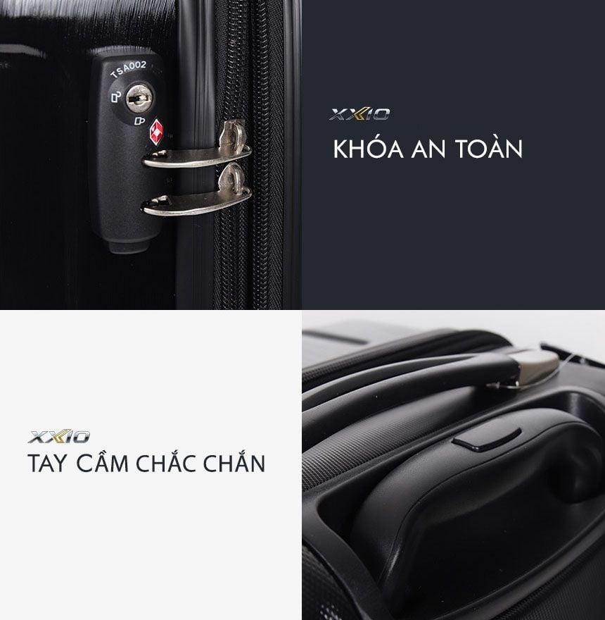 Vali thể thao CARRY ON GGF-00513 có bánh xe | XXIO