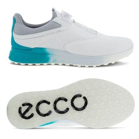 Giày golf nam S-THREE BOA | ECCO | Tặng 1 dù golf 1m5