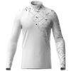 Áo golf tay dài nam 2MFMO-TD447 WH N87373 | Men's Golf Long Sleeve Pol