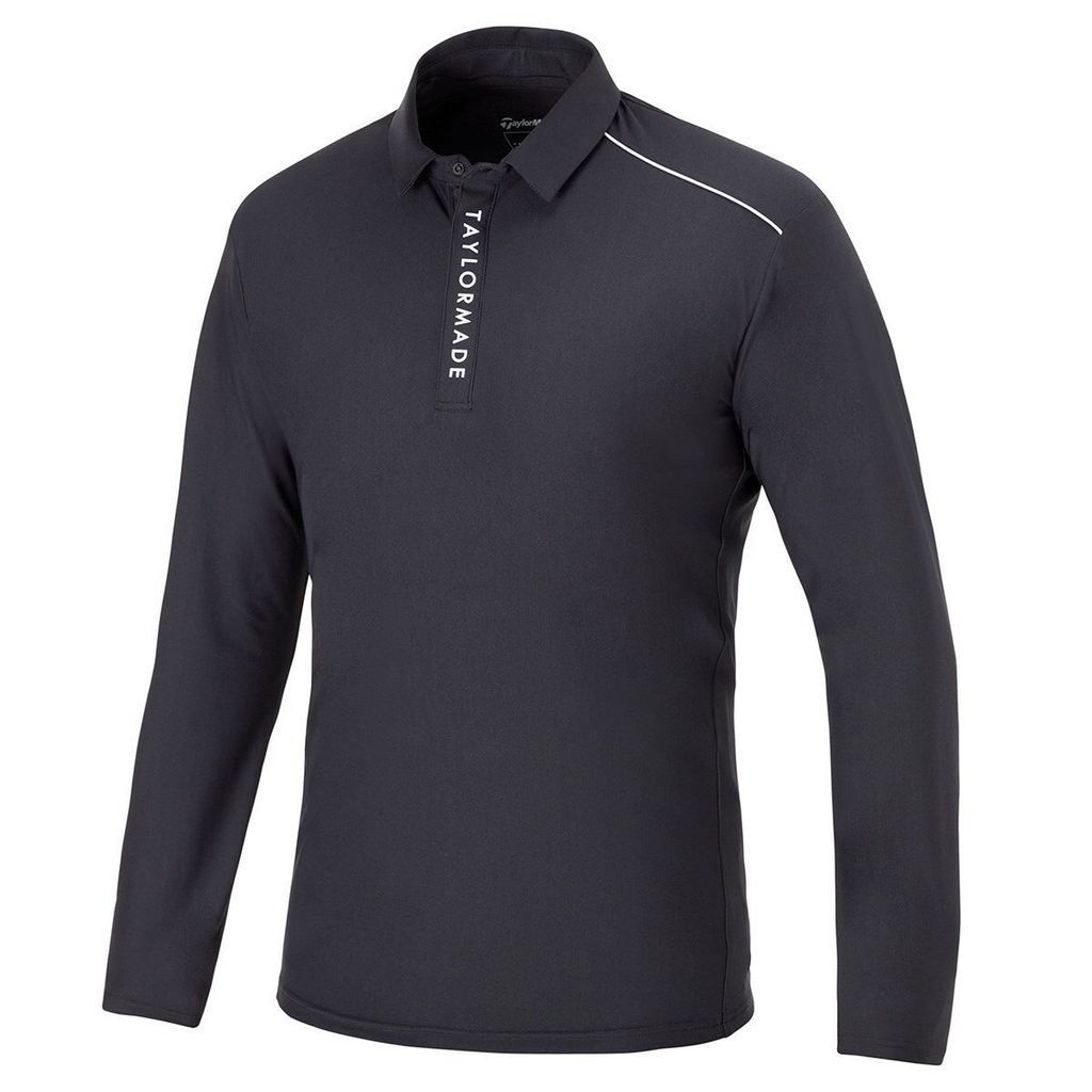 Áo golf tay dài nam 2MFPO-TB750 BK N92010 | Men's Golf Long Sleeve Pol