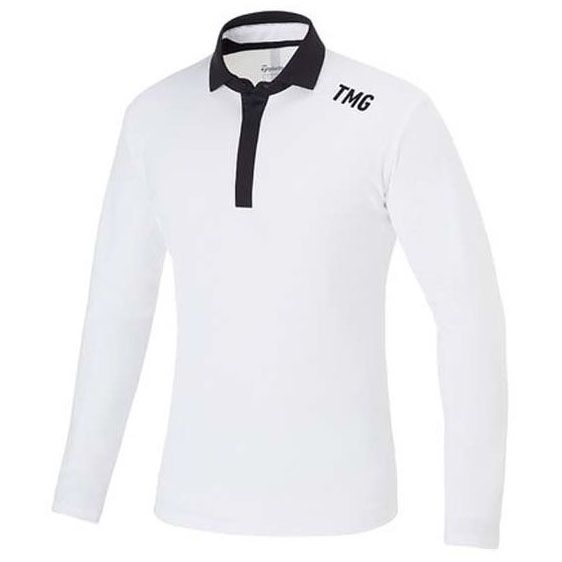 Áo golf tay dài nam 2MFPO-TB752 WH N92016 | Men's Golf Long Sleeve Pol