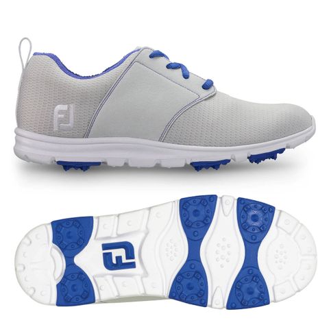 Giày golf nữ HF ENJOY LT GREY/PERIWINKLE 95708 Wide | FootJoy | Tặng 1 đôi vớ FJ ProDry