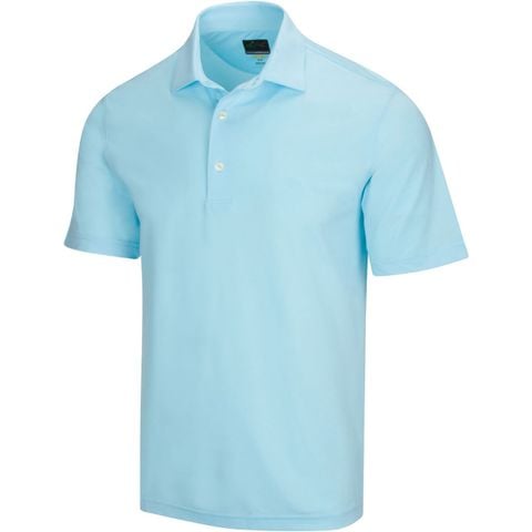 Áo golf nam tay ngắn G7S21K480_SEBE PROTEK MICRO PIQUE POLO SEASIDE BLUE | Greg Norman