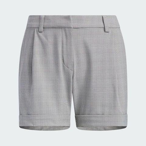 Quần shorts golf nữ  5In Check Short White/Black IN6587 | ADIDAS