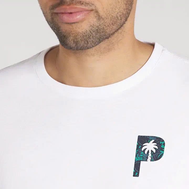 Áo golf nam tay ngắn PUMA x PTC GLITCH GRAPHIC TEE 62749301 | PUMA