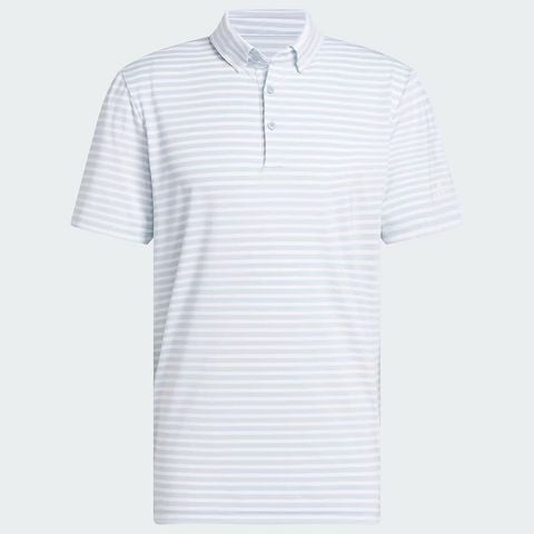 Áo golf nam tay ngắn Ultimate365 Stripe Wonder Blue / White JP0475 | Adidas