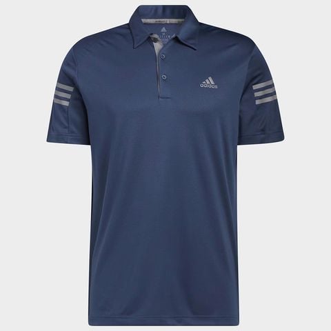 Áo golf nam tay ngắn 3-Stripes NAVY HC5353 | Adidas