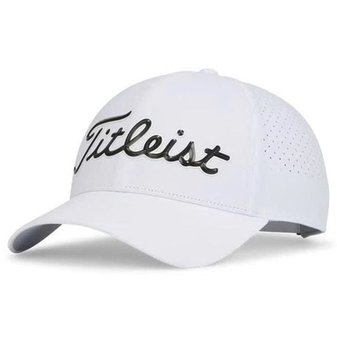 Nón kết golf nam PLAYERS TECH WHITE/BLACK TH24APT-10 | Titleist