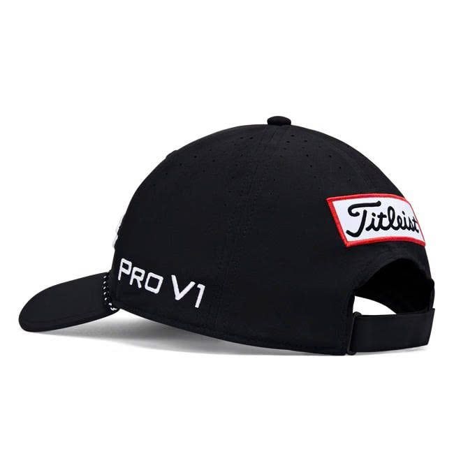 Nón kết golf nam TOUR BREEZER BLACK/WHITE TH23ATB-01 | Titleist