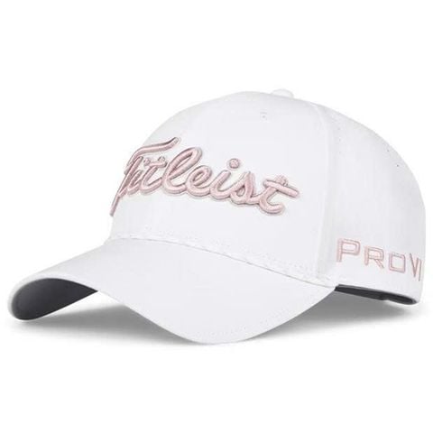 Nón kết golf nam TOUR BREEZER White/Soft Pink/Marble TH23ATB-150 | Titleist