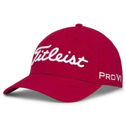Nón kết golf nam TOUR PERFORMANCE RED/WHITE TH25ATP-61 | Titleist