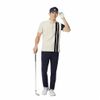 Áo golf nam tay ngắn 2MSPO-UN631 BEIGE M13202 | TaylorMade
