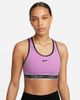 Nike - Áo ngực nữ hỗ trợ cường độ vừa Nike Swoosh On The Run Women's Medium-Support Lightly Lined Sports Bra with Pockets