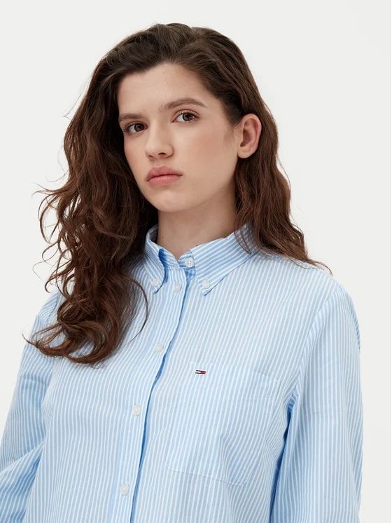 Tommy Hilfiger - Đầm sơ mi nữ TH Poplin Shirt Dress