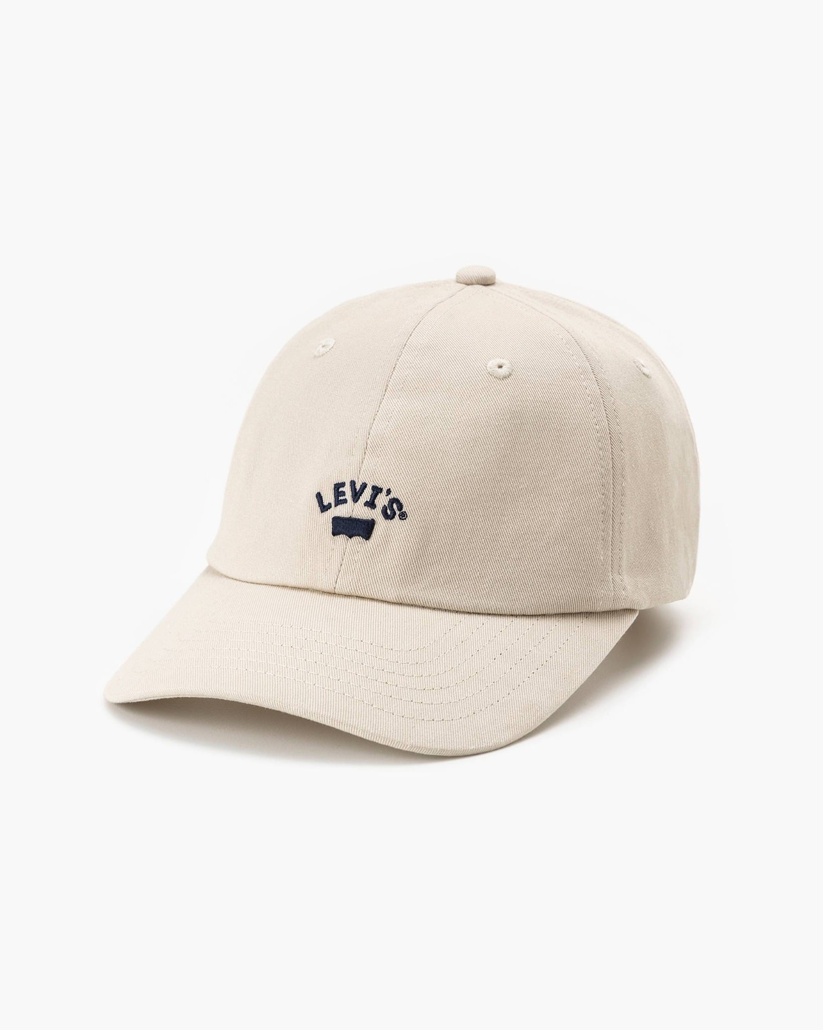 Levi's - Nón nữ Lazy Girl Logo Cap - White