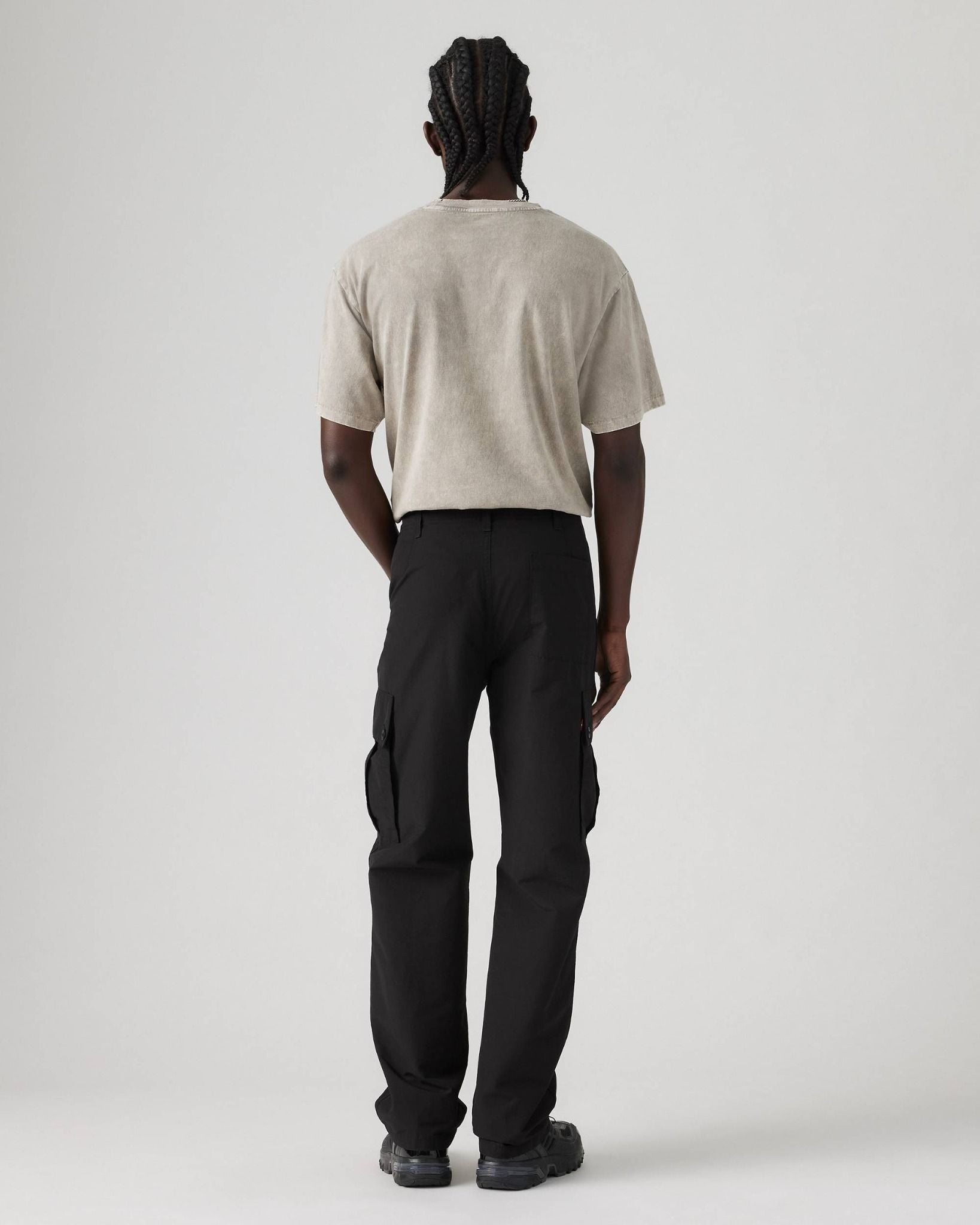 Levi's - Quần kaki dài nam Parachute Cargos - Black