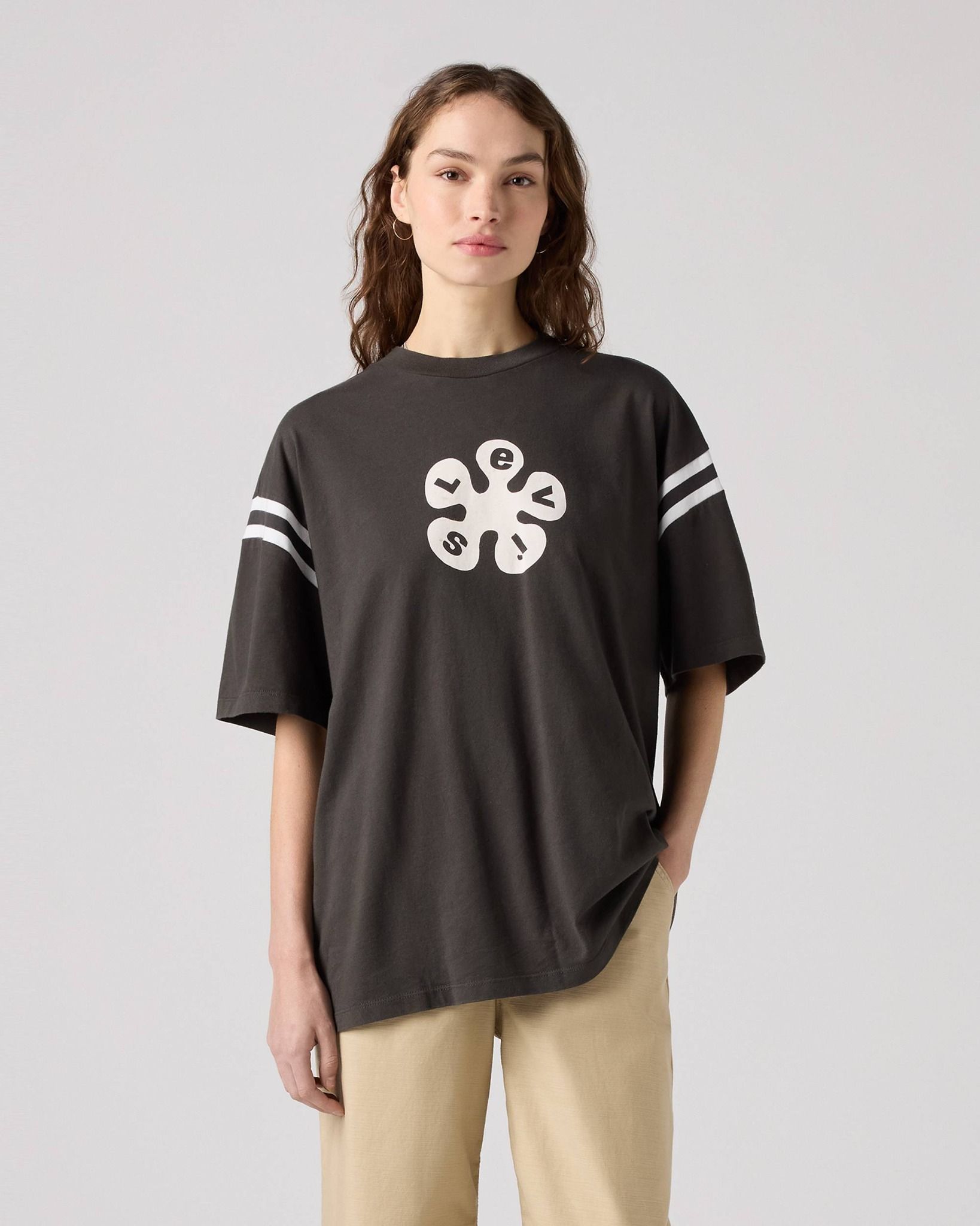 Levi's - Áo thun nữ Women's Pieced Graphic Short Stack Tee